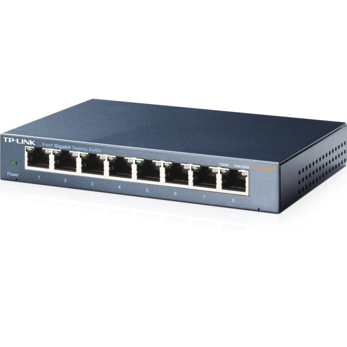 Комутатор мережевий TP-Link TL-SG108 зображення 3