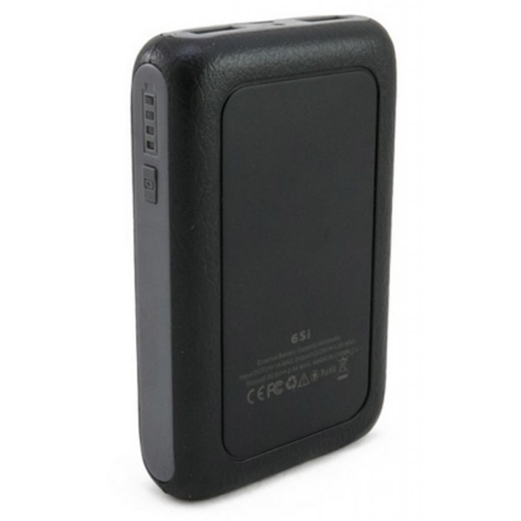 Батарея універсальна Extradigital ED-6Si Black 6000 mAh 2*USB 1A/2.1A (PBU3413) зображення 3