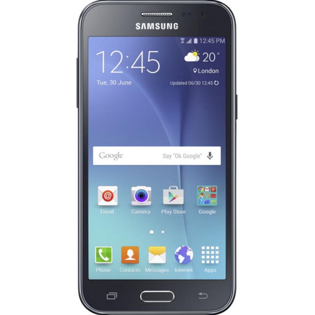 Мобільний телефон Samsung SM-J200H (Galaxy J2 Duos) Black (SM-J200HZKDSEK)