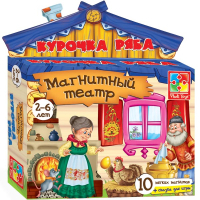 Настольная игра Vladi Toys Магнитный театр Курочка Ряба (VT3206-12)