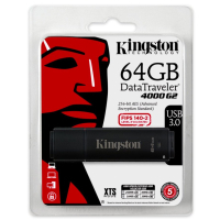 USB флеш накопитель Kingston 64GB DataTraveler 4000 G2 Metal Black USB 3.0 (DT4000G2/64GB) изображение 6