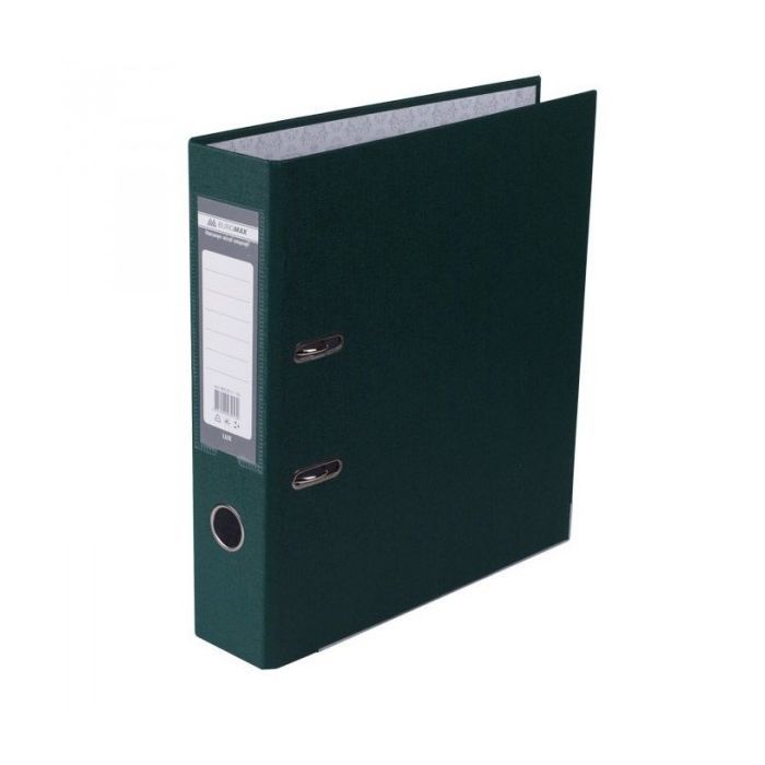 Папка - реєстратор Buromax А4, 70мм, JOBMAX PP, dark green, built-up (BM.3011-16c)