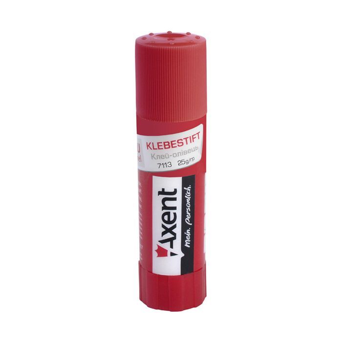 Клей Axent Glue stick PVP, 25 g (display) (7113-А)