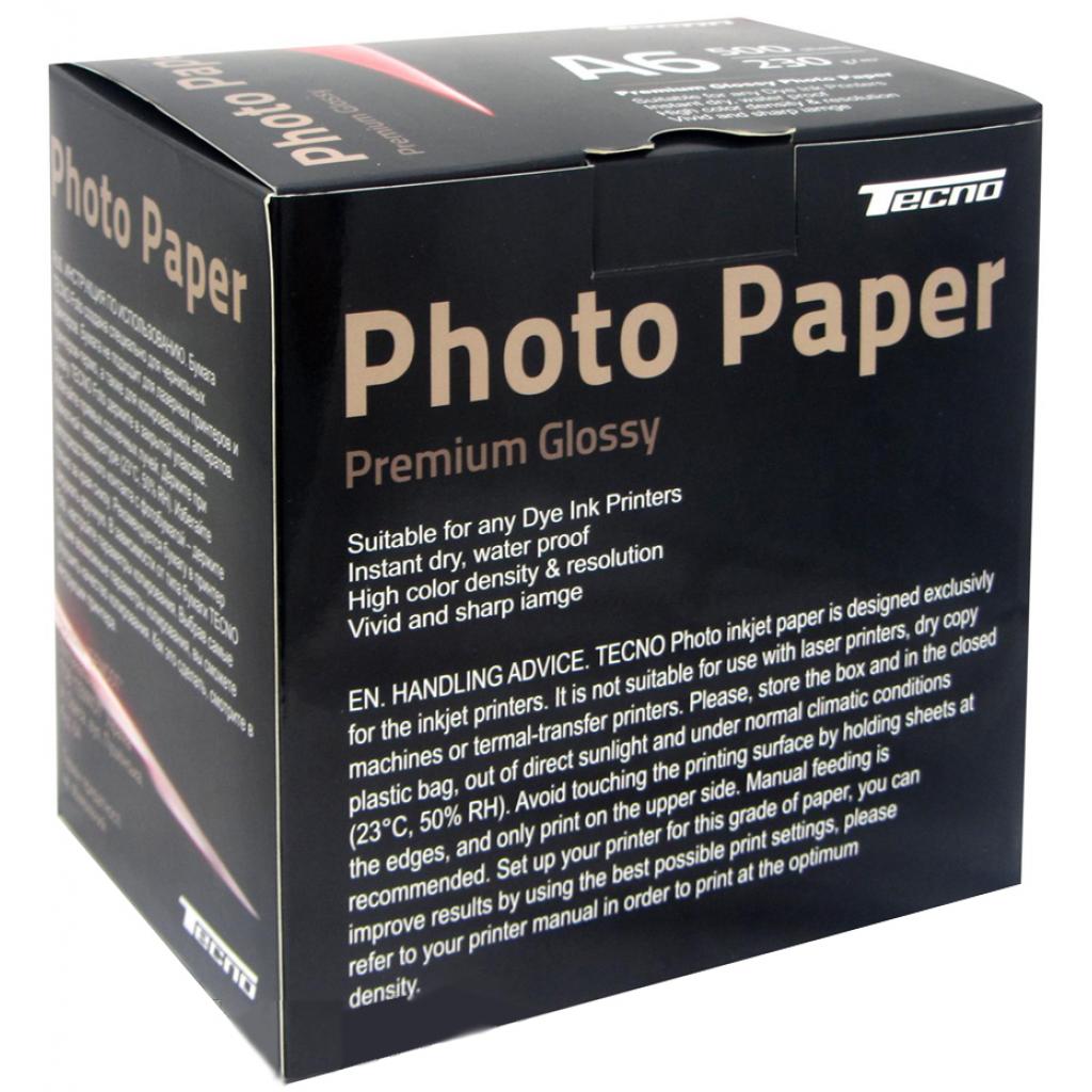 Фотопапір Tecno 10x15cm 230g 500 pack Glossy, Premium Photo Paper CB (PG 230 A6 CP500)