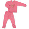 Набір дитячого одягу Breeze кофта та штани персиковий меланж (8013-86G-peach)