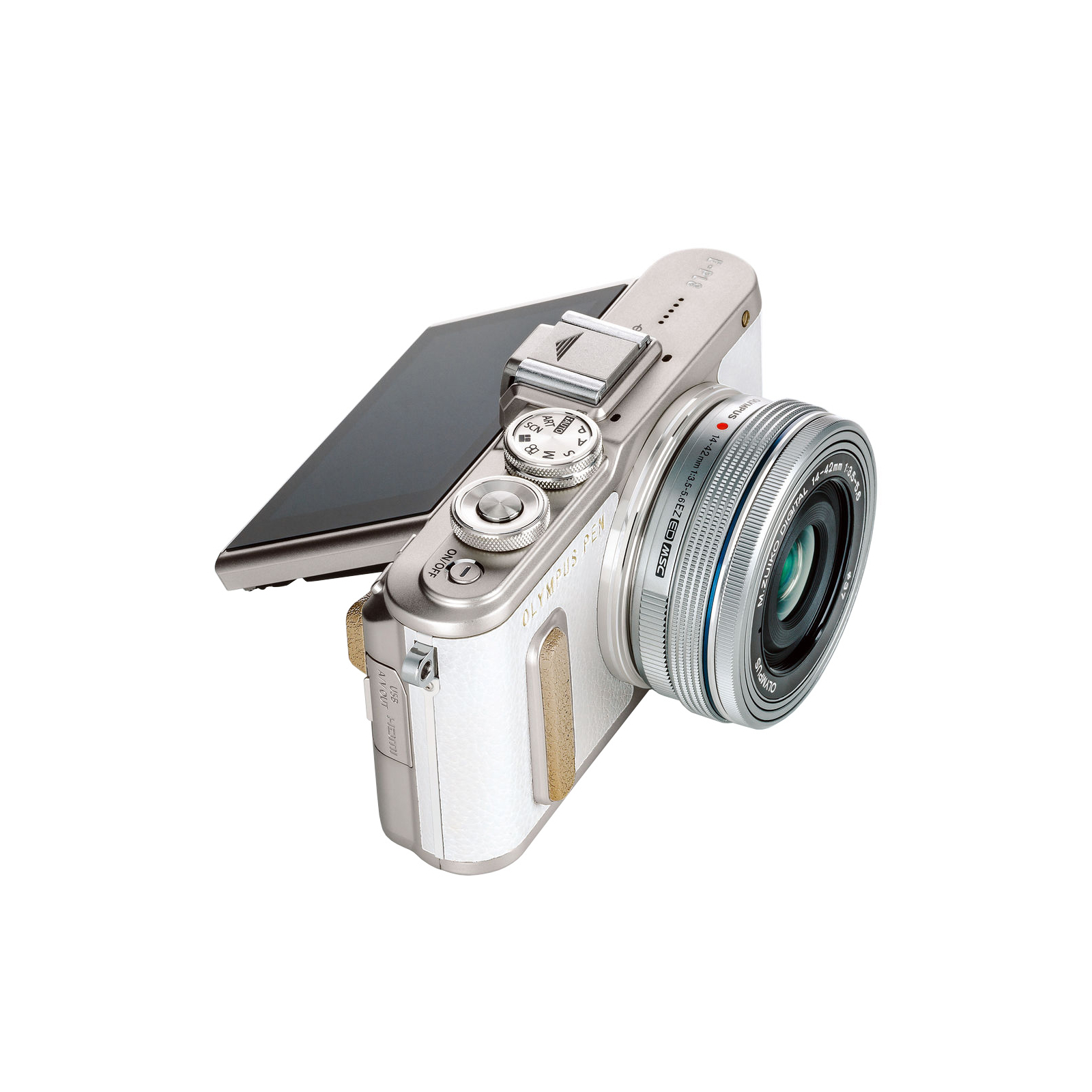 Цифровой фотоаппарат Olympus E-PL8 14-42 mm Pancake Zoom Kit white/silver (V205082WE000) изображение 6