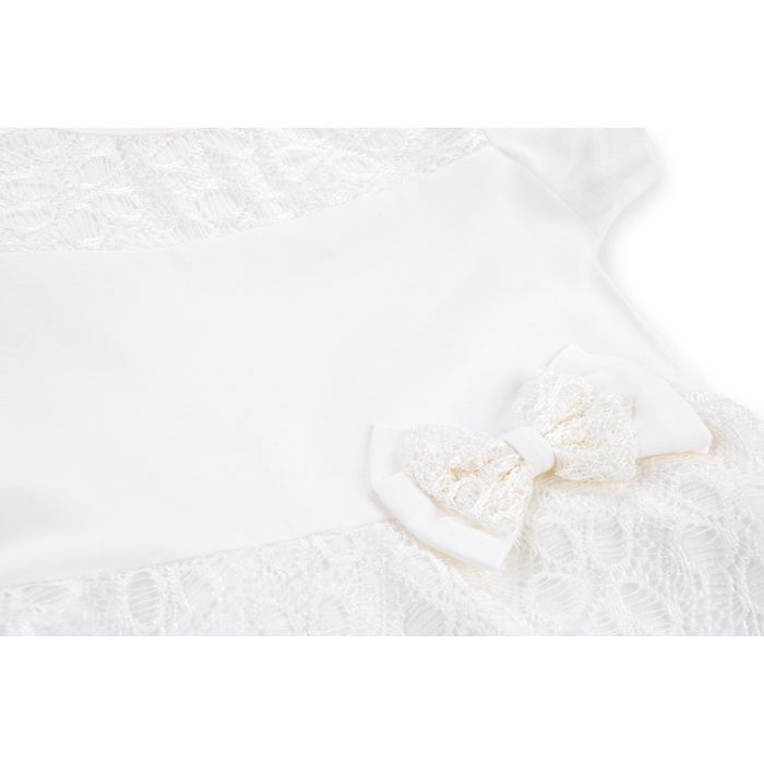 Плаття дитяче Breeze з гіпюровою фігурною спідницею (8302-104G-beige) зображення 4