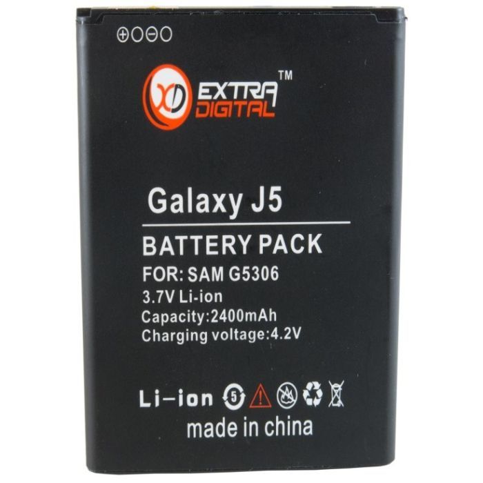 Аккумуляторная батарея Extradigital Samsung Galaxy J5 J500H/DS (2400 mAh) (BMS6408)