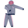 Спортивний костюм Breeze з рожевими лампасами (9553-116G-blue)
