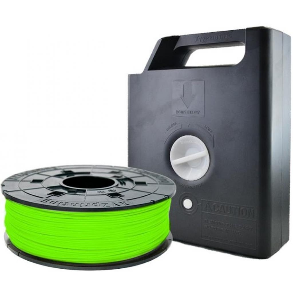 Пластик для 3D-принтера XYZprinting PLA 1.75мм/0.6кг Filament Cartridge, Neon Green (RFPLAXEU0AE) изображение 2