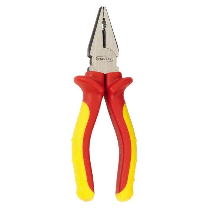 Плоскогубці Stanley MaxSteel VDE 1000V электрика, L=200мм. (0-84-002) зображення 2