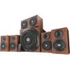 Акустическая система Trust Vigor 5.1 Surround Speaker System Brown (21786)
