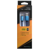 Дата кабель USB 2.0 AM to Micro 5P 1.0m Cu, 1.5A, Blue/Black Grand-X (FM05BLB) зображення 5
