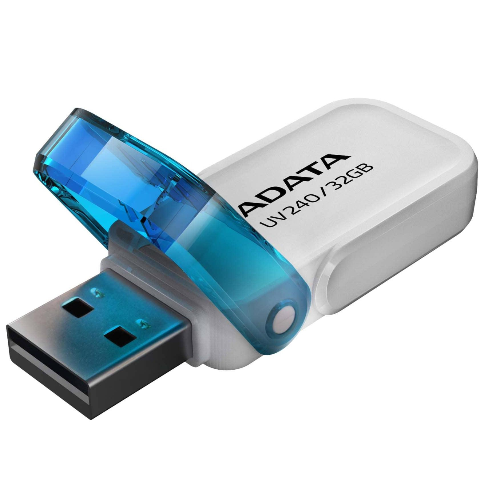 USB флеш накопитель ADATA 32GB UV240 Black USB 2.0 (AUV240-32G-RBK) изображение 2
