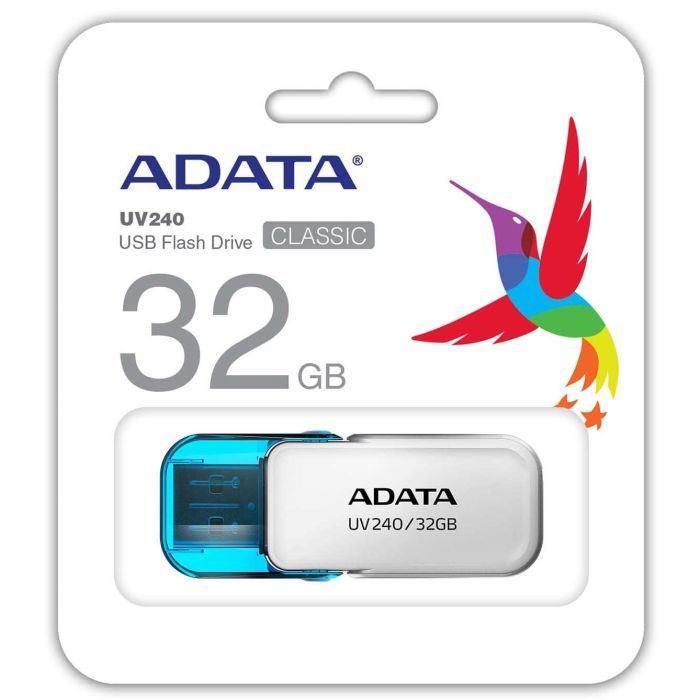 USB флеш накопитель ADATA 32GB UV240 Red USB 2.0 (AUV240-32G-RRD) изображение 3