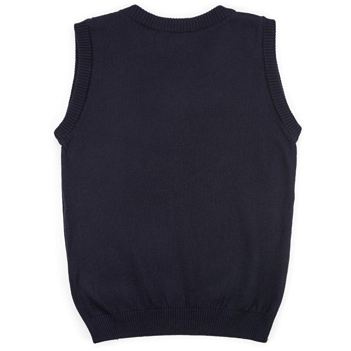 Жилет детский Na вязаный (12-2064-140B-blue) изображение 2