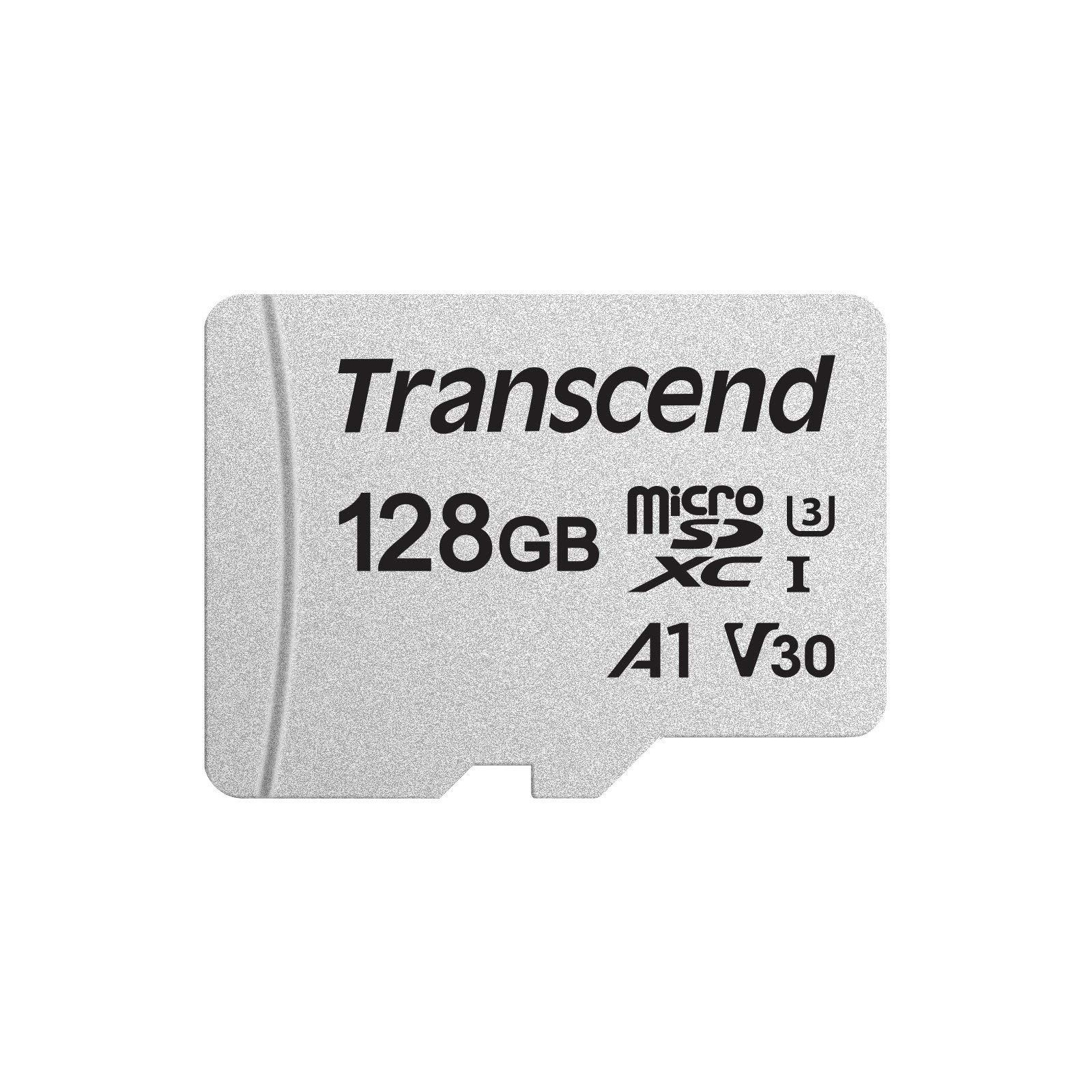 Карта пам'яті Transcend 128GB microSDXC class 10 UHS-I U3 A1 (TS128GUSD300S)
