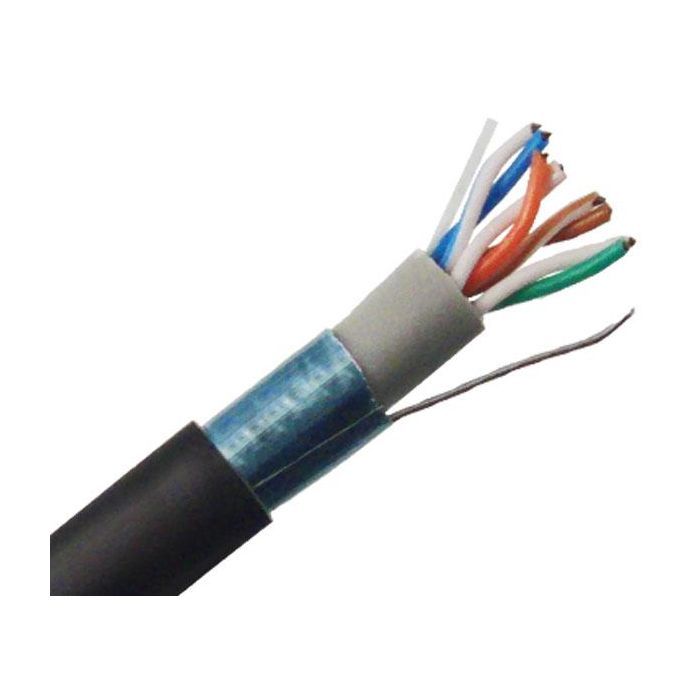 Кабель сетевой Atcom FTP 305м cat.5e Premium CU, внешний (13426)