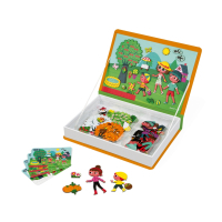 Photos - Educational Toy Janod Розвиваюча іграшка  Магнитная книга 4 сезона  J02721 (J02721)