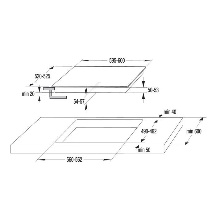 Варочна поверхня Gorenje ECS643BCSC зображення 6