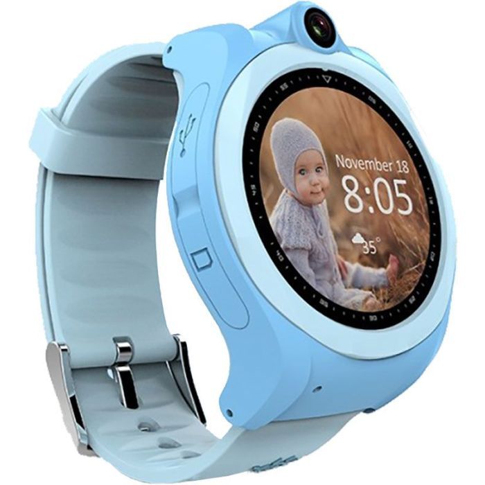 Смарт-годинник UWatch Q610 Kid wifi gps smart watch Pink (F_52919) зображення 2