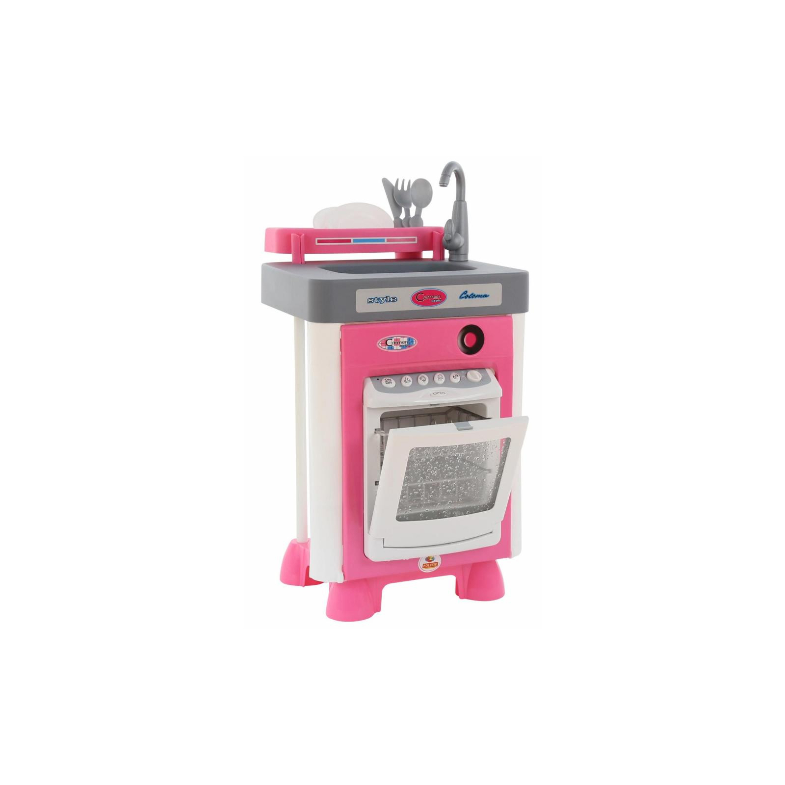 Игровой набор Polesie Carmen №1 с посудомоечной машиной (57891) изображение 3