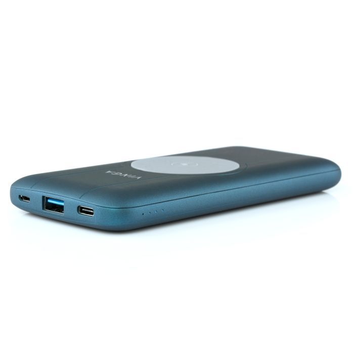 Батарея универсальная Vinga 10000 mAh Wireless QC3.0 PD soft touch purple (BTPB3510WLROP) изображение 4