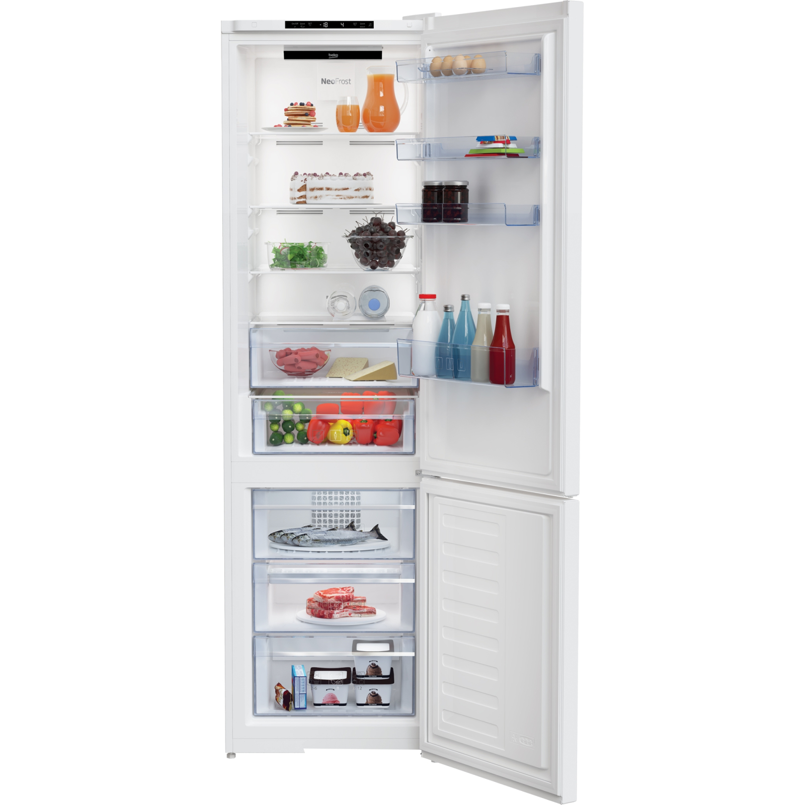 Холодильник Beko RCNA406I30W зображення 3