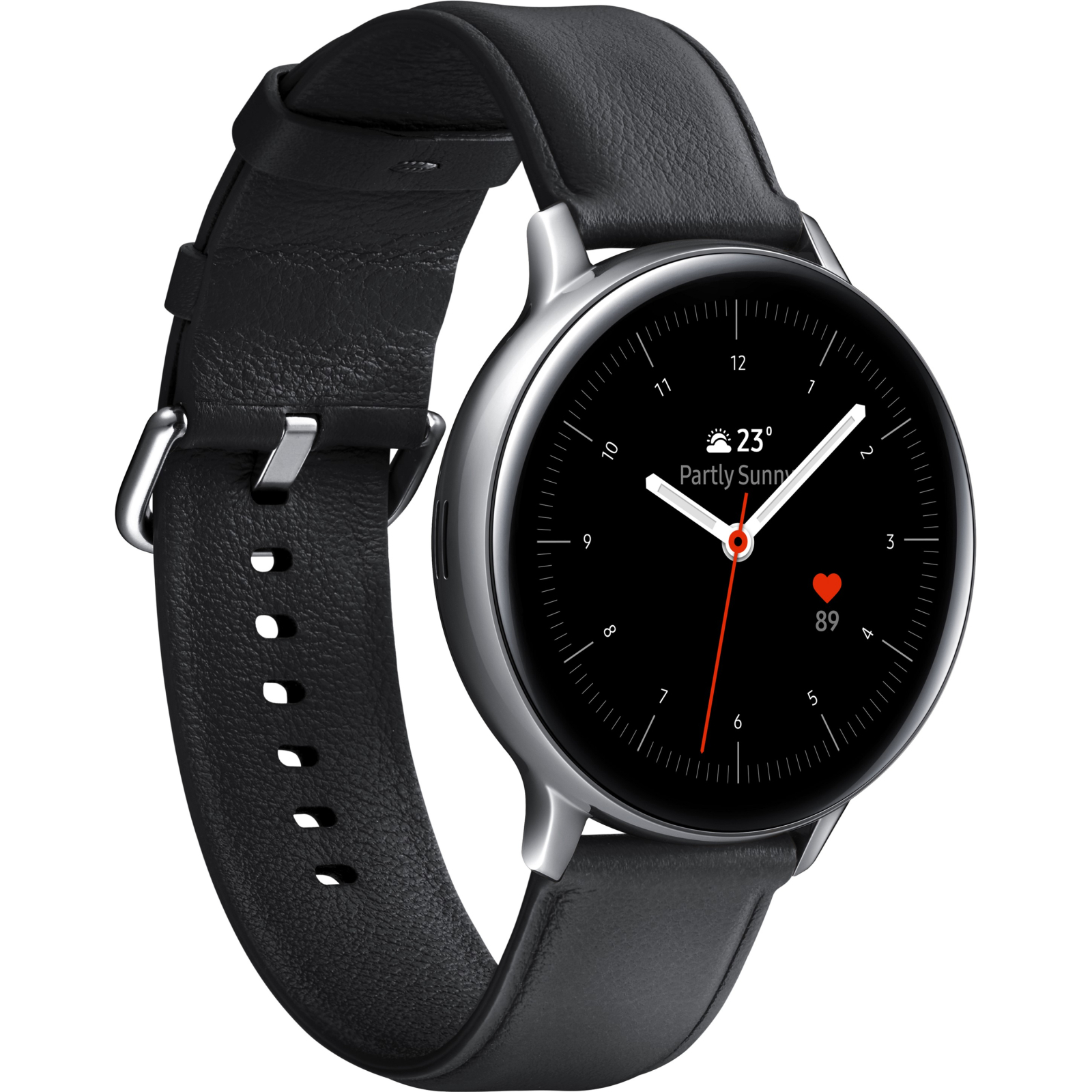 Смарт-годинник Samsung SM-R820S/4 (Galaxy Watch Active2 44mm SS) Silver (SM-R820NSSASEK) зображення 3