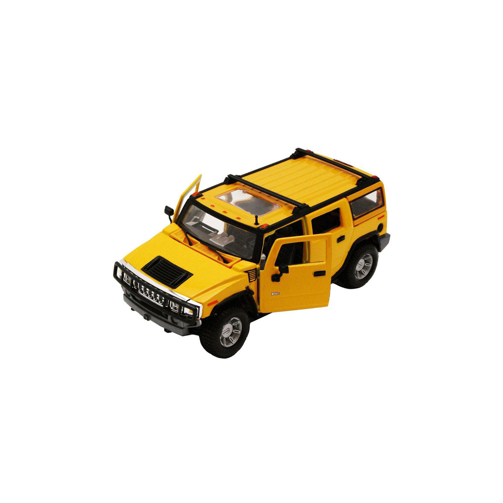 Машина Maisto Hummer H2 SUV 2003 (1:27) жовтий (31231 yellow) зображення 3