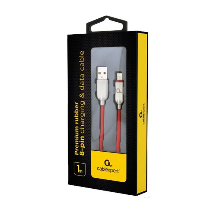 Дата кабель USB 2.0 AM to Lightning 1.0m Cablexpert (CC-USB2R-AMLM-1M-W) изображение 2