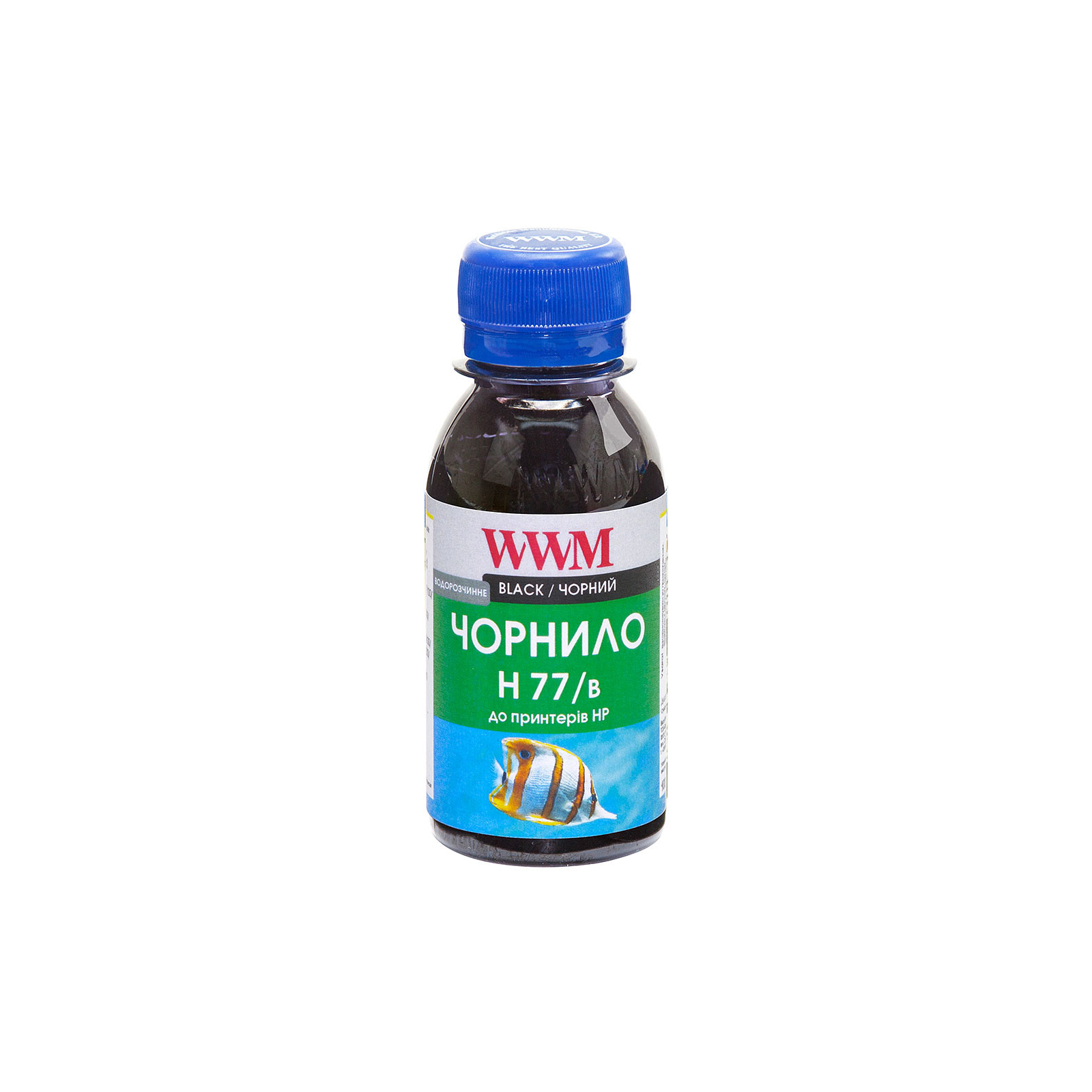 Чернила WWM HP №177/84 100г Black (H77/B-2)