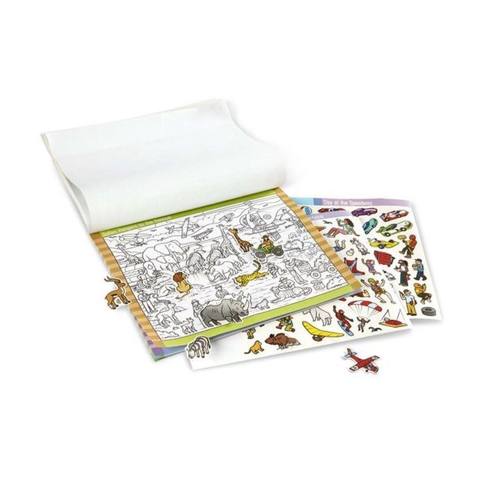Набор для творчества Melissa&Doug Найди и наклей наклейку Приключения (MD30151) изображение 2