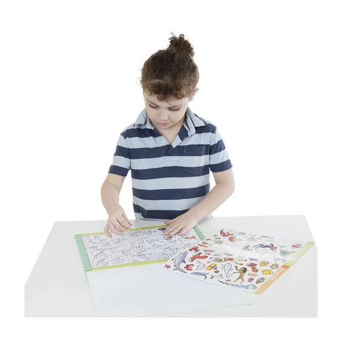 Набор для творчества Melissa&Doug Найди и наклей наклейку Приключения (MD30151) изображение 3