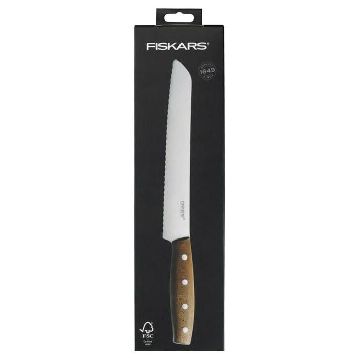 Кухонний ніж Fiskars Norr для хлеба 21 см (1016480) зображення 2