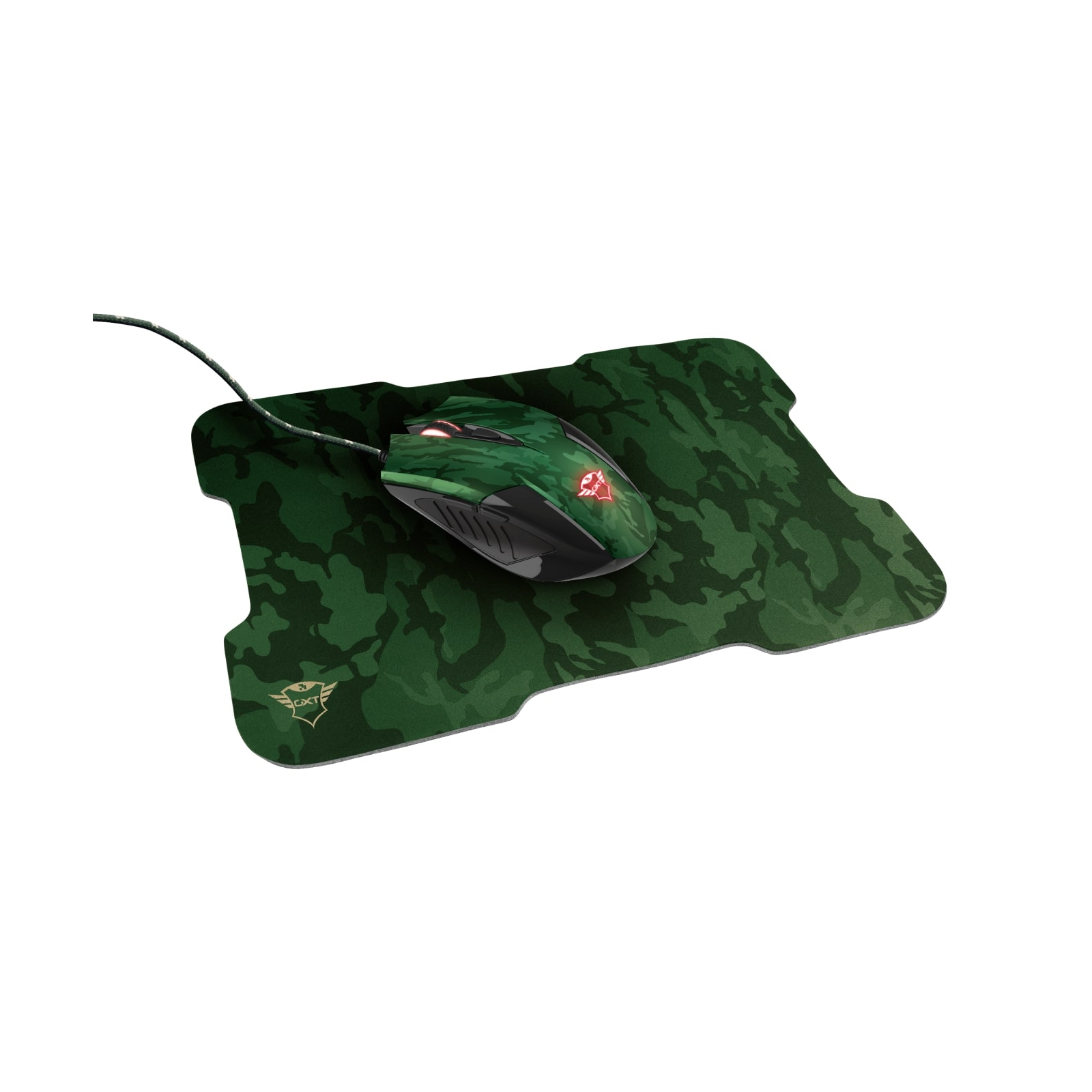 Мышка Trust GXT 781 Rixa Camo Mouse & Pad USB Camouflage (23611)