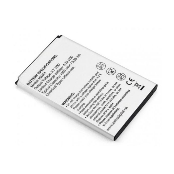 Аккумуляторная батарея Extradigital Huawei HB4F1 1500 mAh (BMH6434) изображение 3