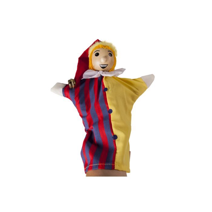 Игровой набор Goki Кукла-перчатка Клоун (51999G)