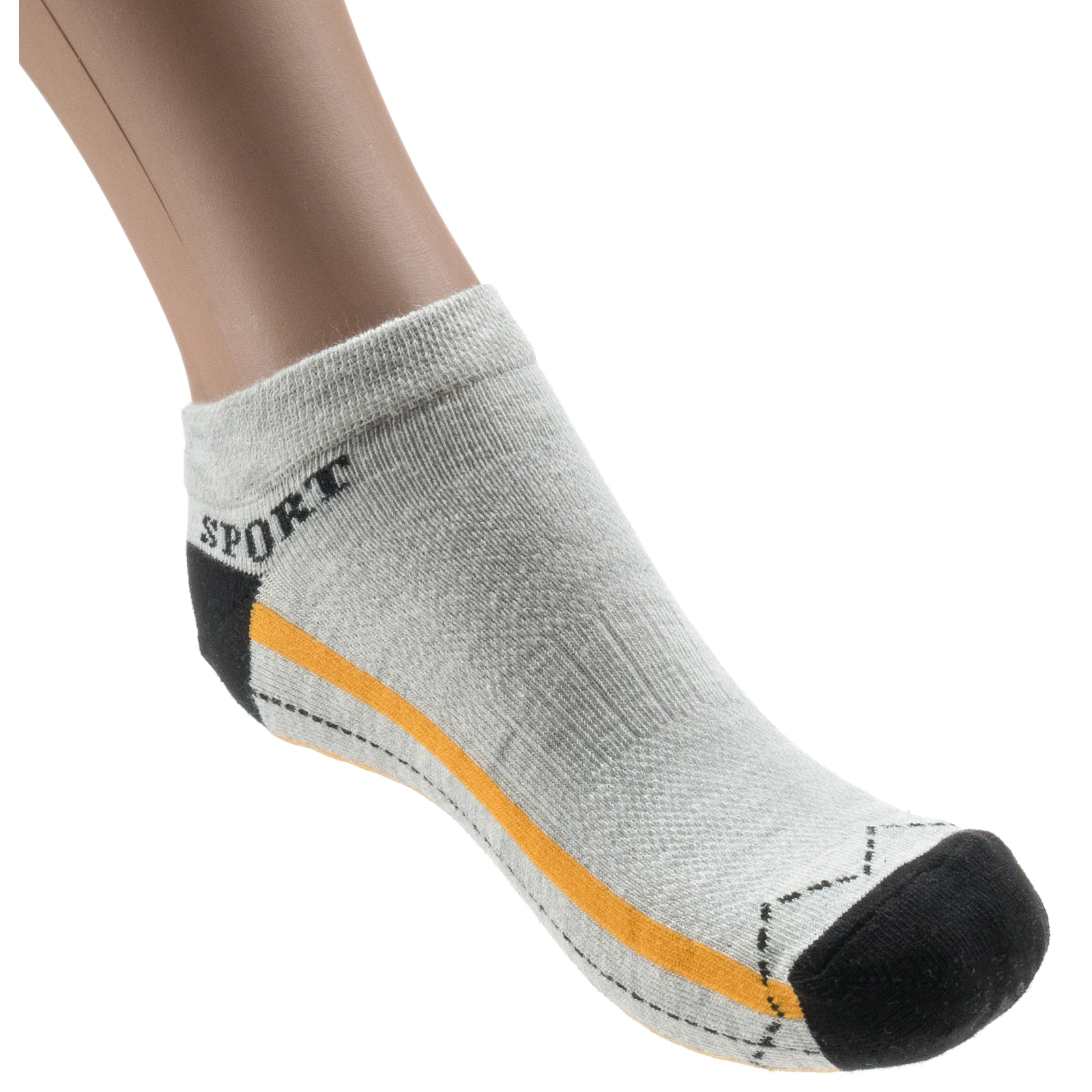 Шкарпетки дитячі BNM спортивні (M0C0201-0133-9B-gray)