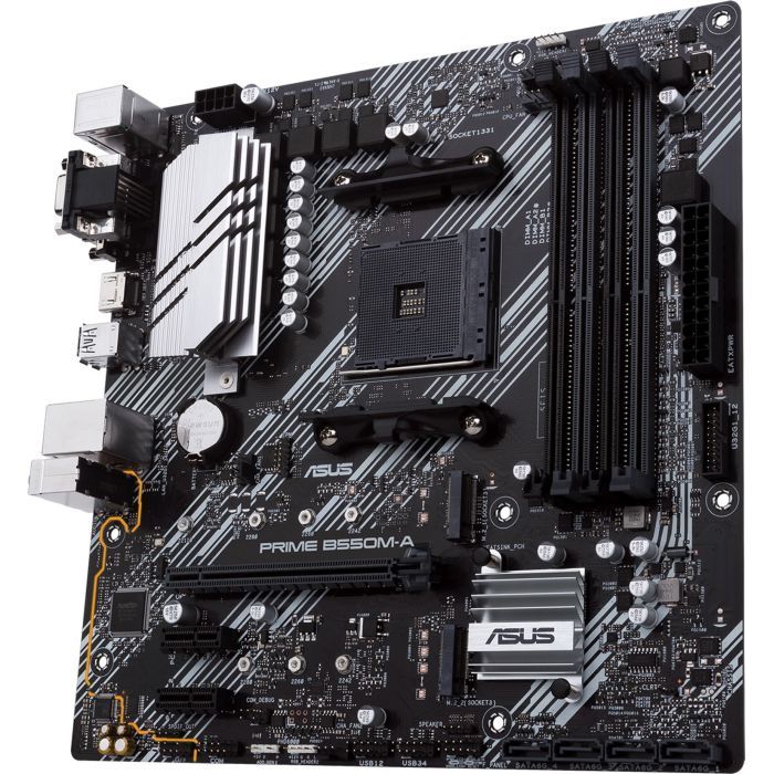 Материнская плата ASUS PRIME B550M-A изображение 3