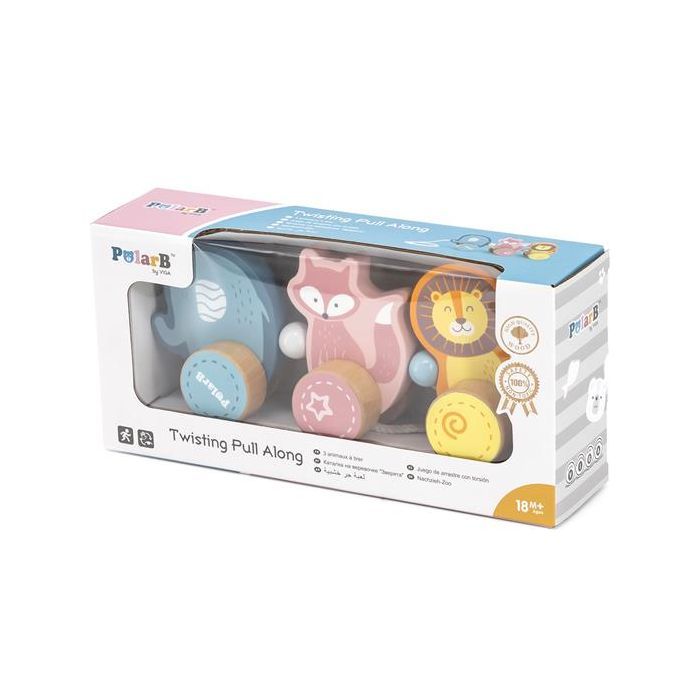 Каталка Viga Toys PolarB Зверята (44023) изображение 2