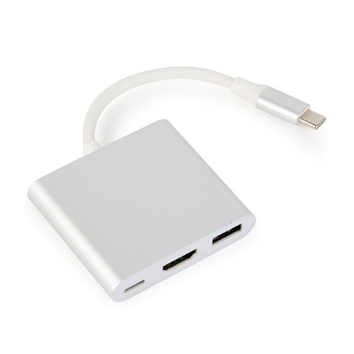 Переходник USB Type-C to HDMI Cablexpert (A-CM-HDMIF-02-SV)