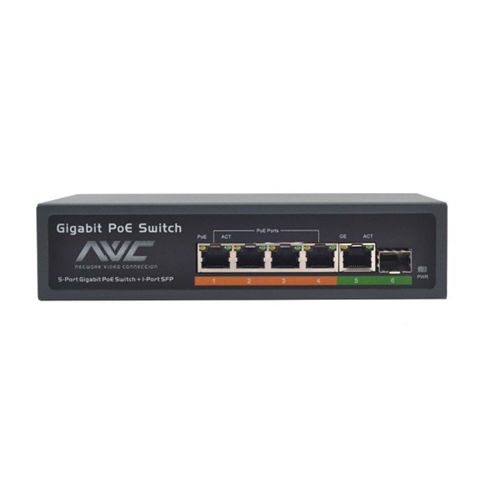 Коммутатор сетевой NVC NVC-604Gs