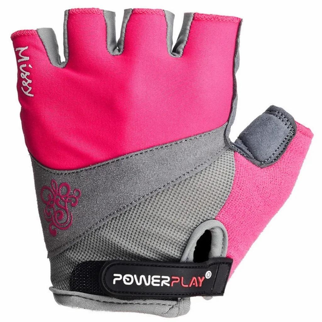 Велоперчатки PowerPlay Women 5277 Pink XS (5277_XS_Pink) изображение 2