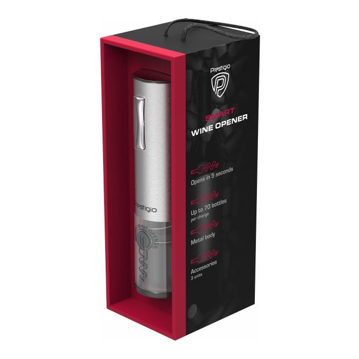 Штопор Prestigio Nemi Smart Wine Opener (PWO103SL) зображення 8