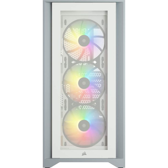 Корпус Corsair iCUE 4000X RGB Tempered Glass White (CC-9011205-WW) изображение 2