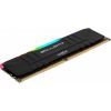 Модуль памяти для компьютера DDR4 32GB 3200 MHz Ballistix Black RGB Micron (BL32G32C16U4BL) изображение 2
