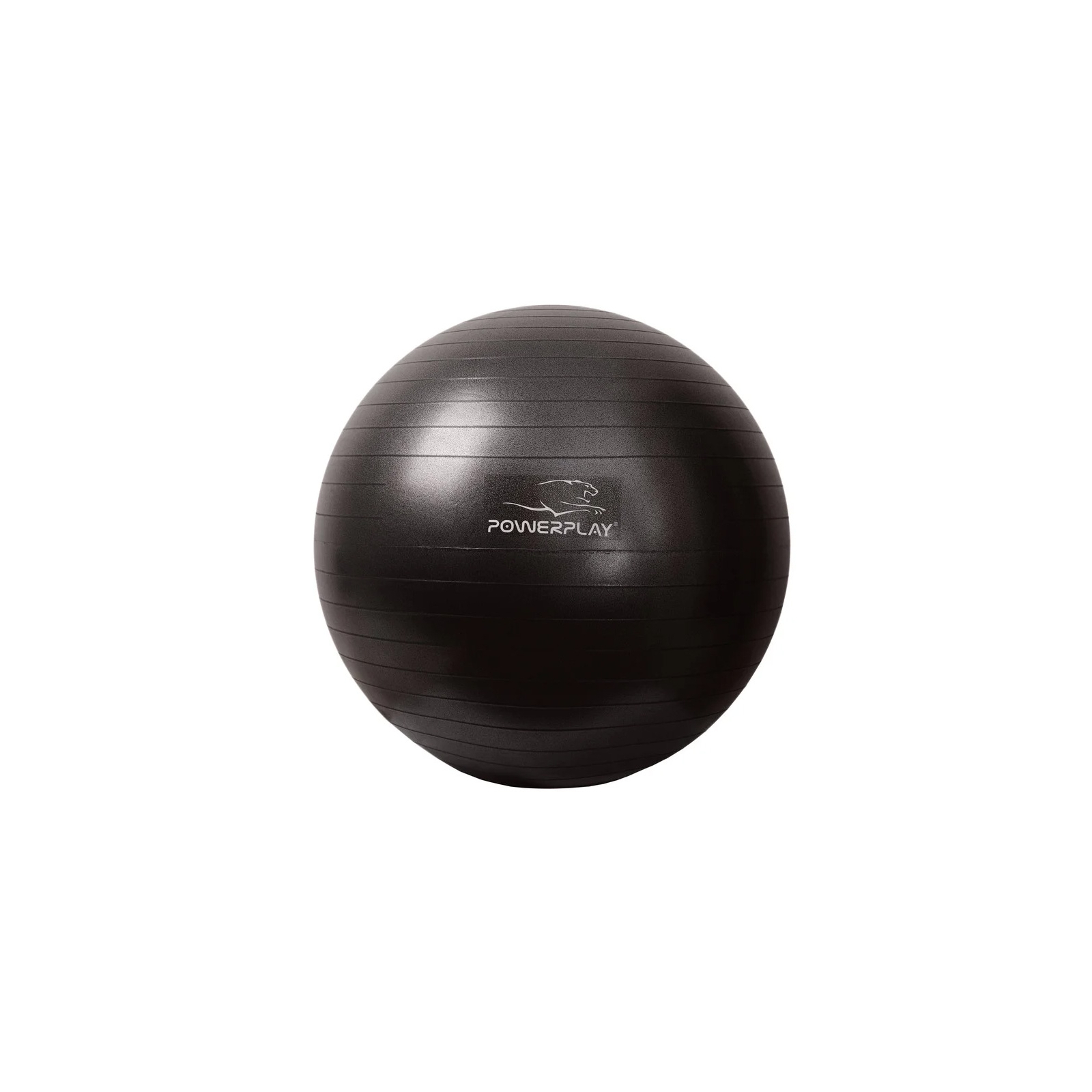 Мяч для фитнеса PowerPlay 4001 65см Чорний + помпа (PP_4001_65_Black) изображение 2