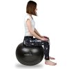 Мяч для фитнеса PowerPlay 4001 65см Чорний + помпа (PP_4001_65_Black) изображение 3