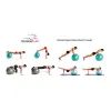 Мяч для фитнеса PowerPlay 4001 65см Чорний + помпа (PP_4001_65_Black) изображение 5